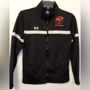 Under Armour Black Performance Jacket boys/youth size large